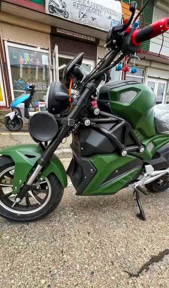 Новинка 2025‼️Електробайк Retro Little Monster 2800Вт, байк‼️Телефонуй