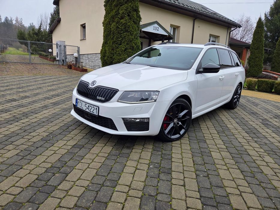 Skoda Octavia RS 2.0 TDI DSG Piękna Bezwypadkowa Bezkolizyjna