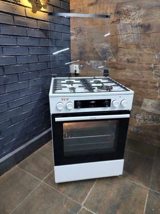 Плита газова Gorenje GKS6C7OWJ в ідеальному стані з гараниією