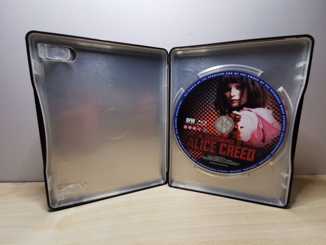 Steelbook Alice Creed blu ray