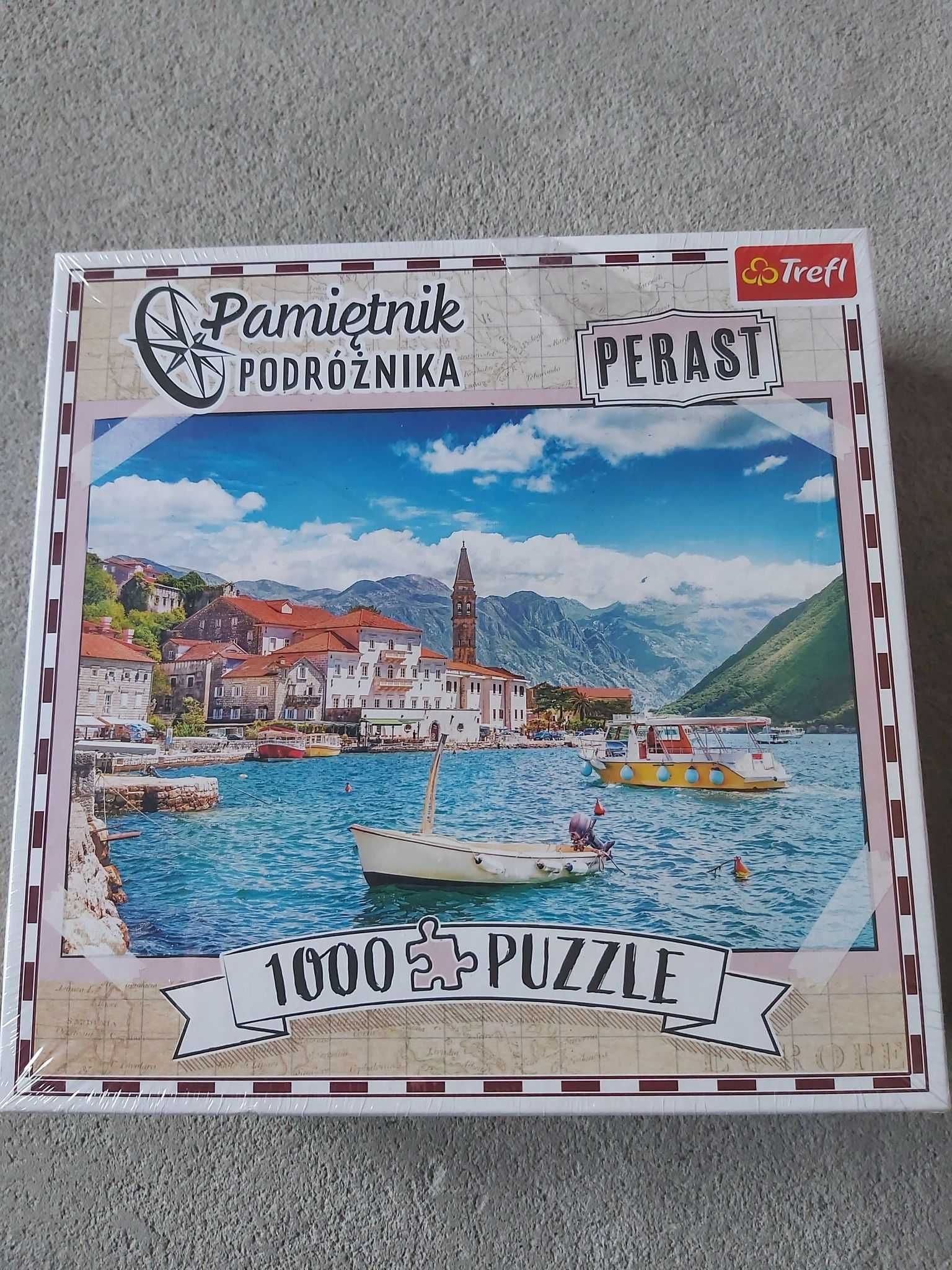 Puzzle Pamiętnik Podróżnika Perast 1000 elementów OSTATNIE