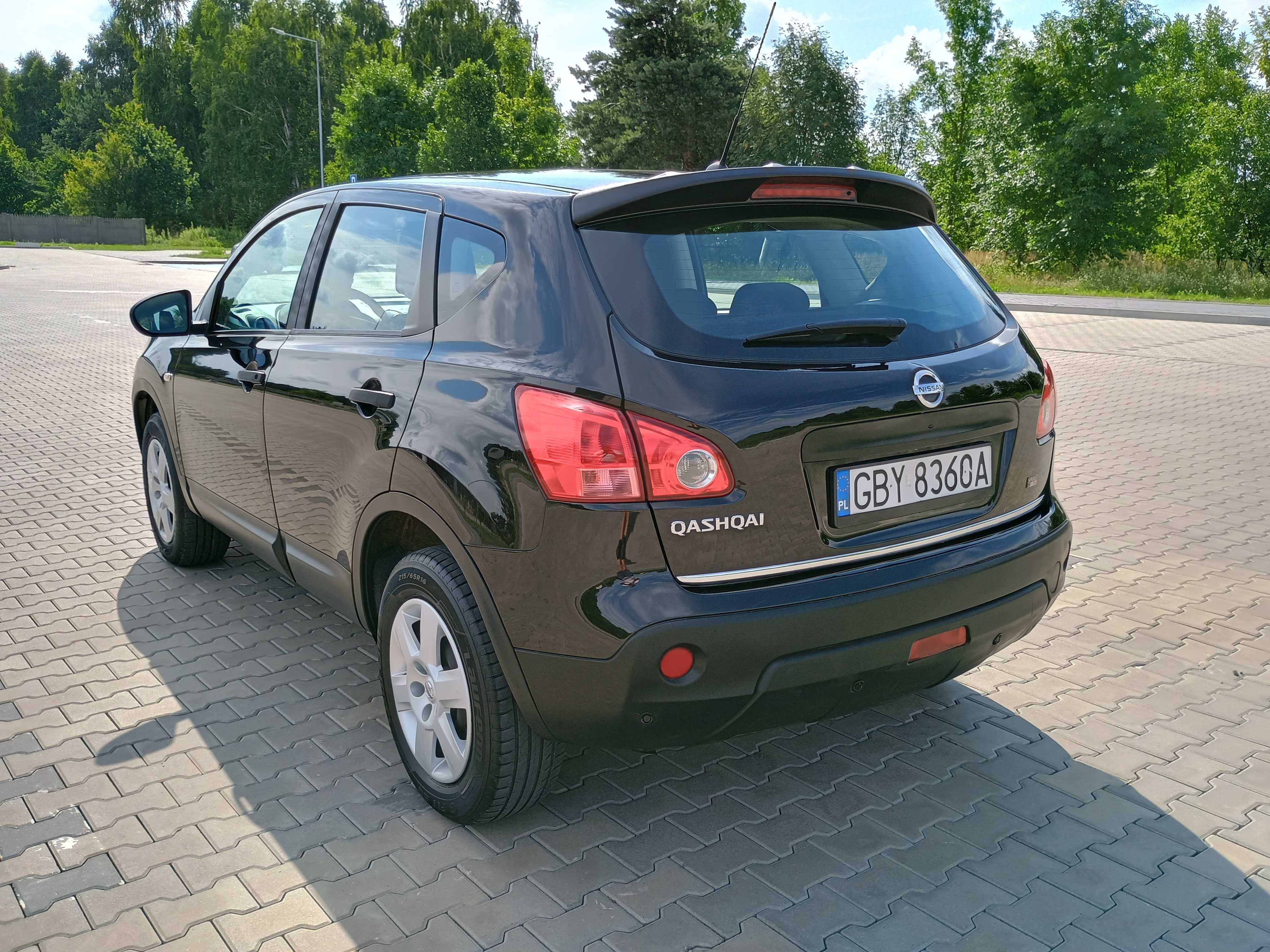 Nissan Qashqai Visia 1.6 benzyna 155 tys km klimatyzacja