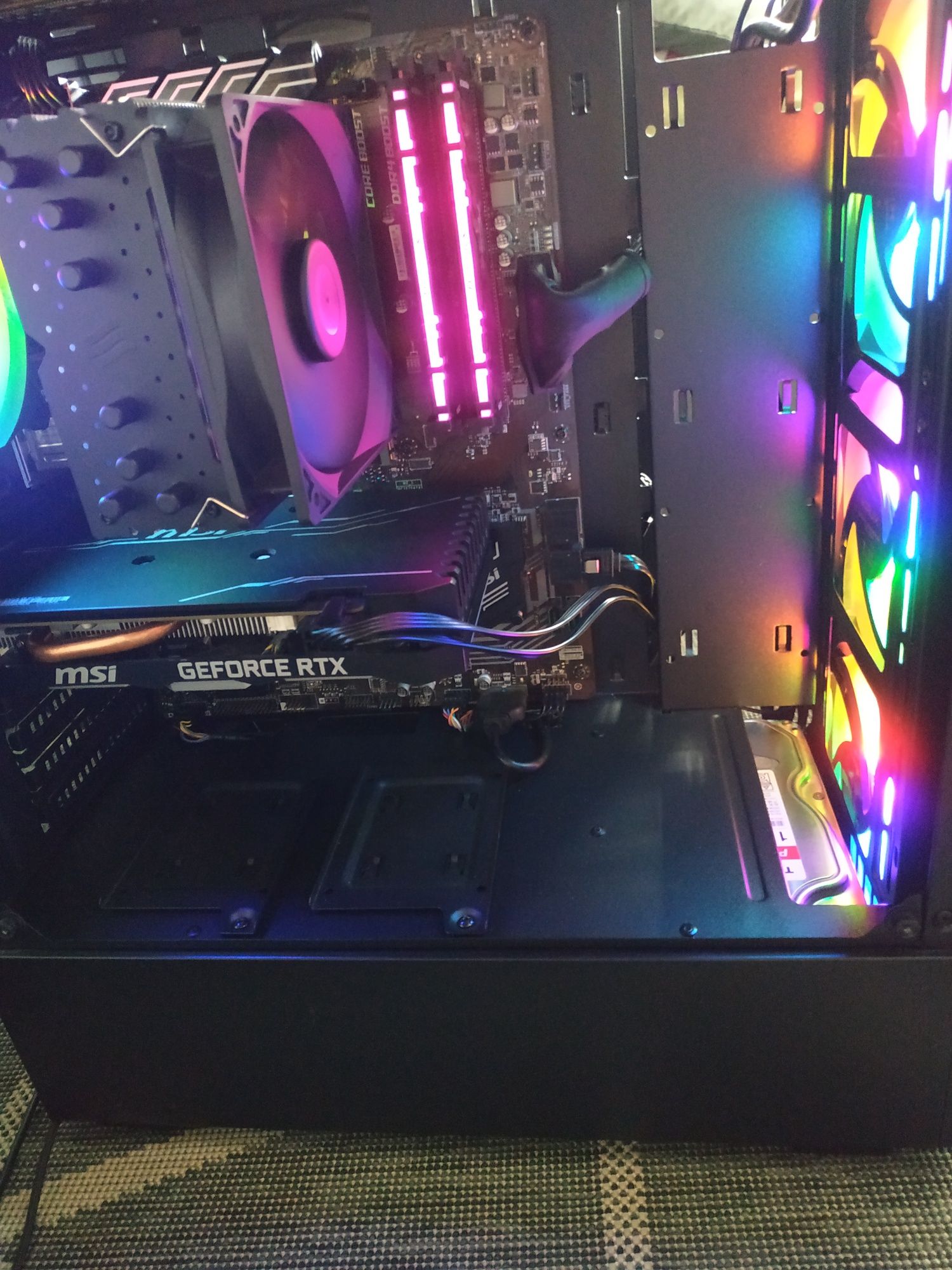 Komputer do gier Ryzen 5 3600/RTX 2060 6 GB GDDR6/16 GB RAM DDR4/M2