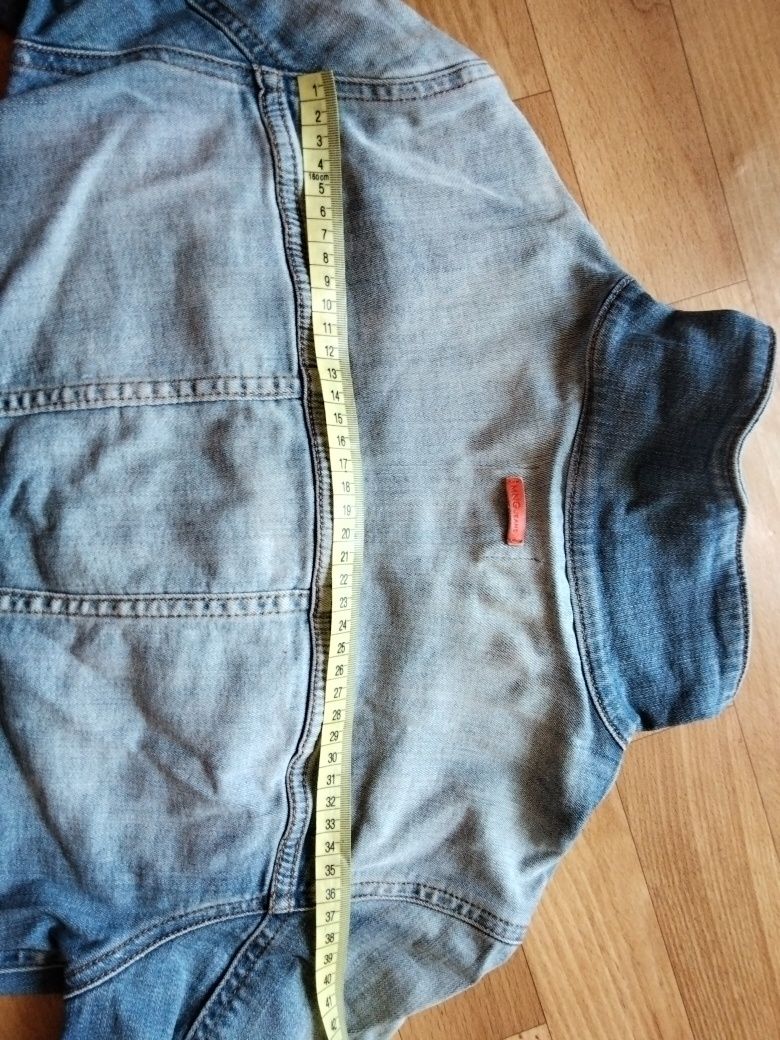 Женская джинсовая куртка Mango джинсовая курточка
