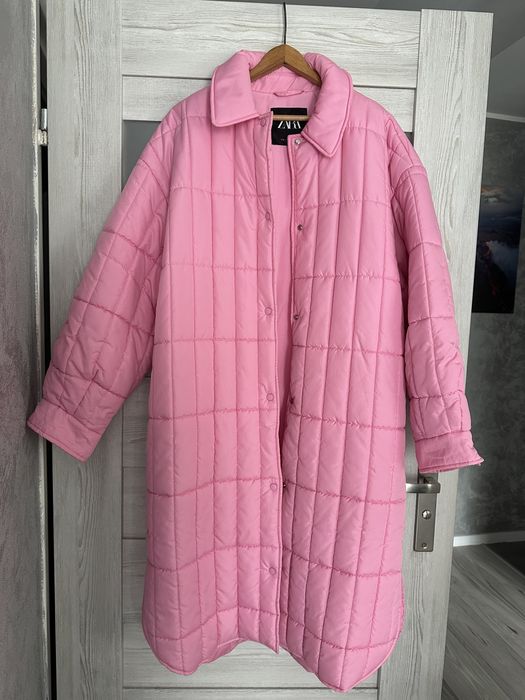 Pikowany płaszcz ZARA