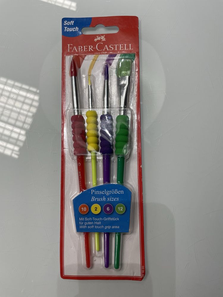 Faber Castell zestaw ołówki+temperówka, pędzelki