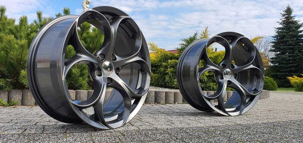 FELGI 1664 do ALFA romeo 159 Giullietta Stelvio Gulia Gun Metal 19