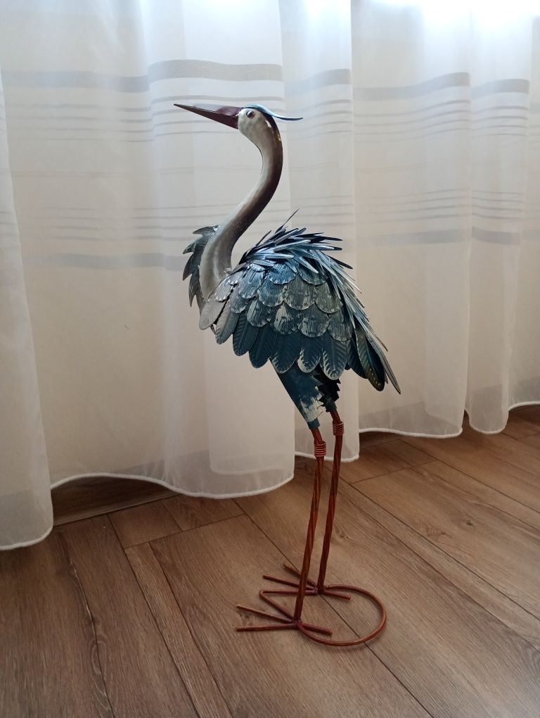 Żuraw Metalowy Ptak 60cm