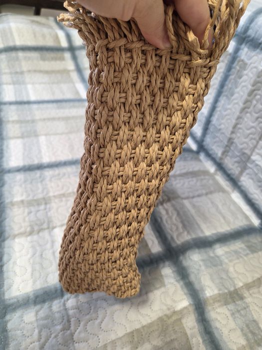 Сумка плетена літня