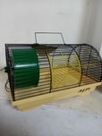 Клетка для хомяка Лори Бунгало-1 с барабаном 33 х 23 х 20 см