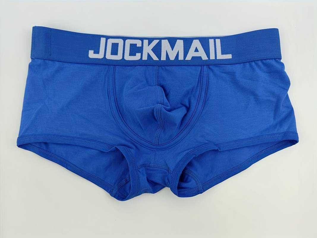 Bokserki męskie JOCKMAIL niebieskie XXL