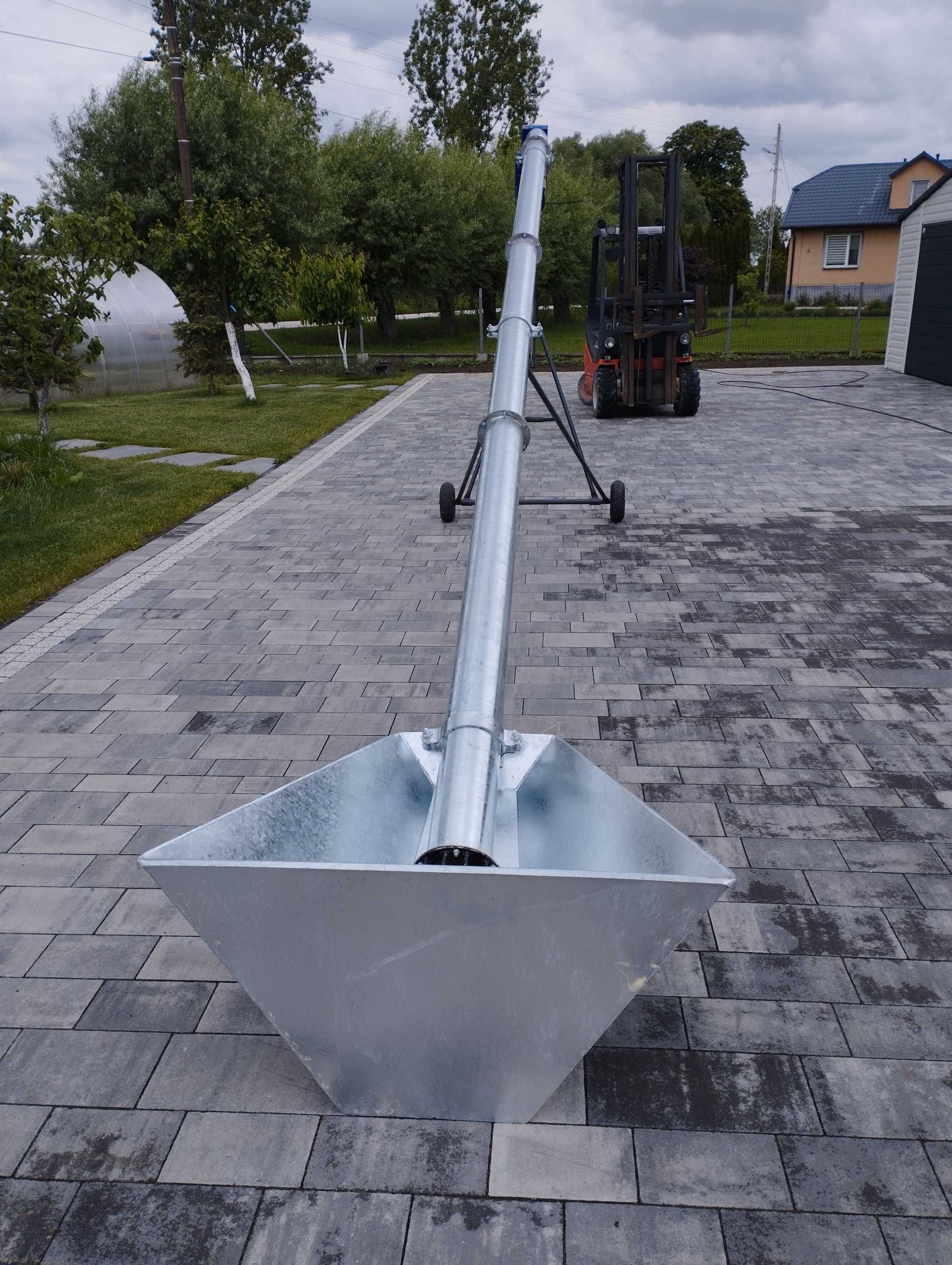 Żmijka do Zboża Przenośnik Ślimakowy PZR140 Żmijka Czerpalna Wysyłka