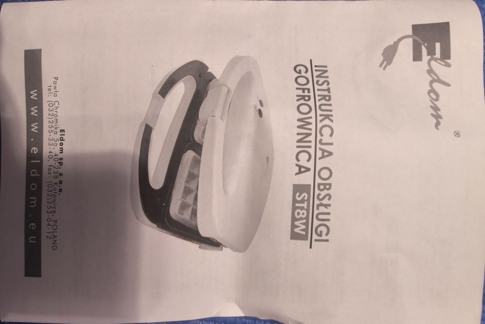 Gofrownica ELDOM ST8W