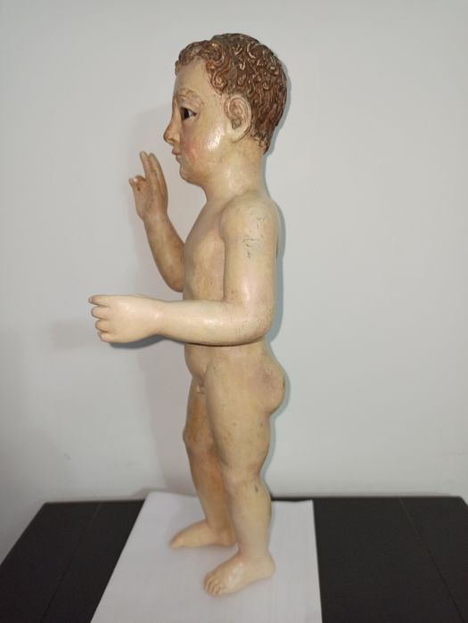 Menino Jesus de madeira