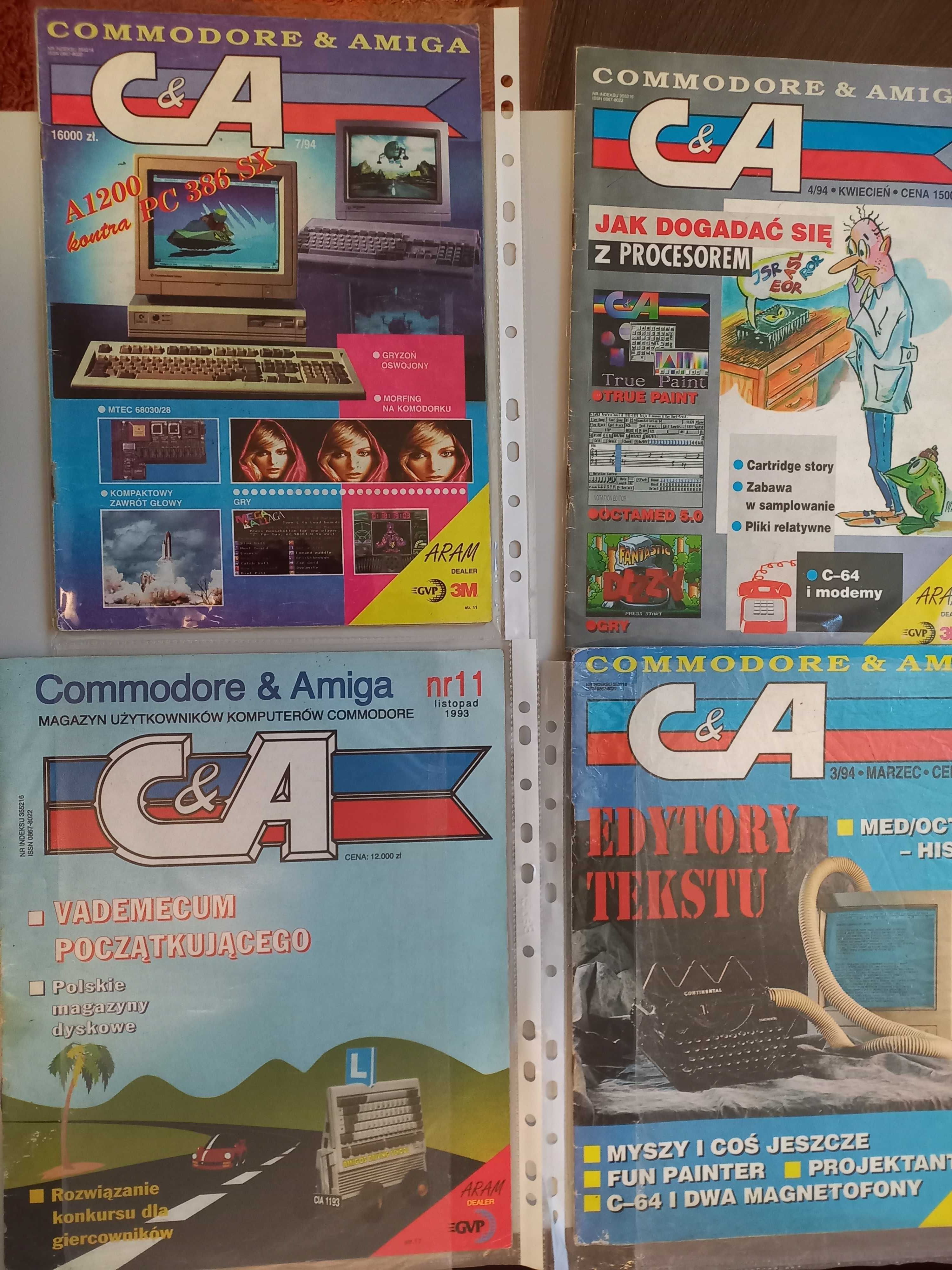 Commodore & Amiga C&A magazyn czasopismo