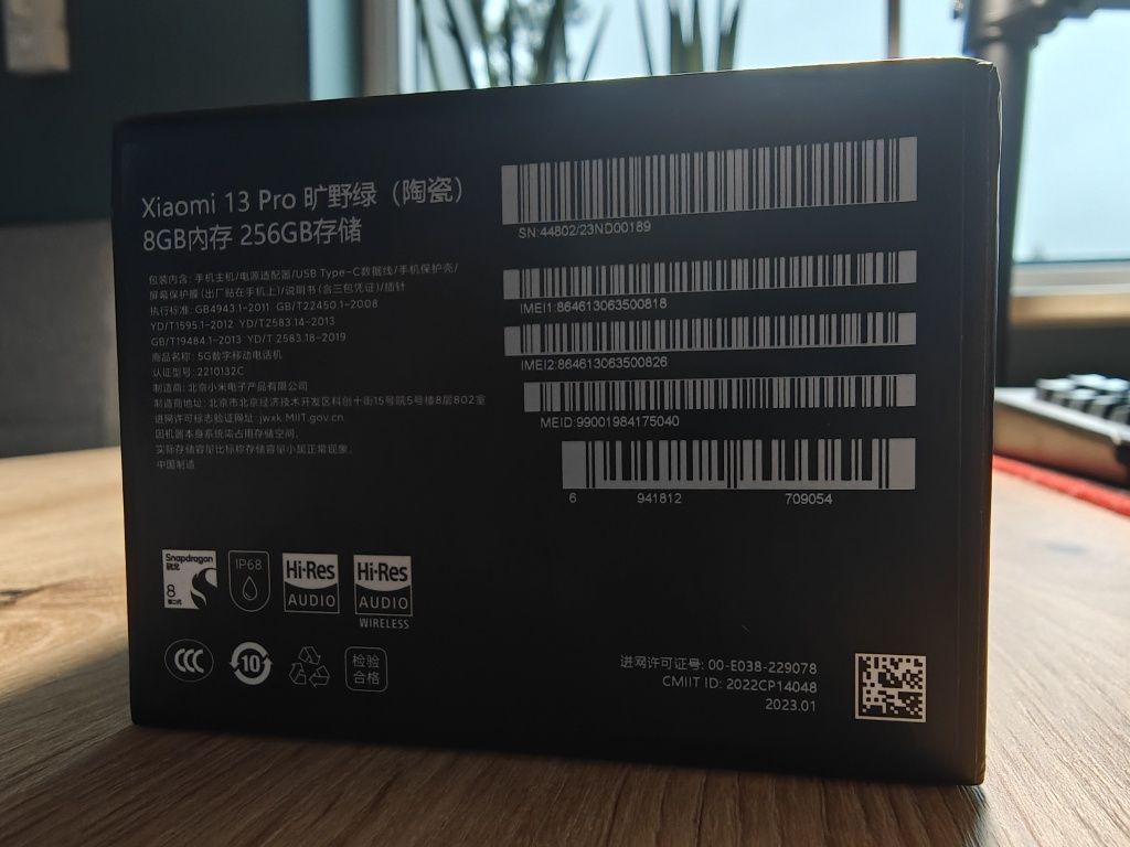 Xiaomi 13 pro 8/256GB st idealny gwarancja