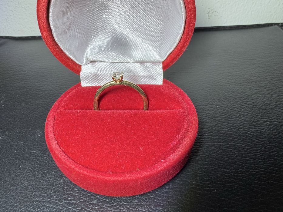 Золота каблучка Wempe One Promise з діамантом 0,25ct