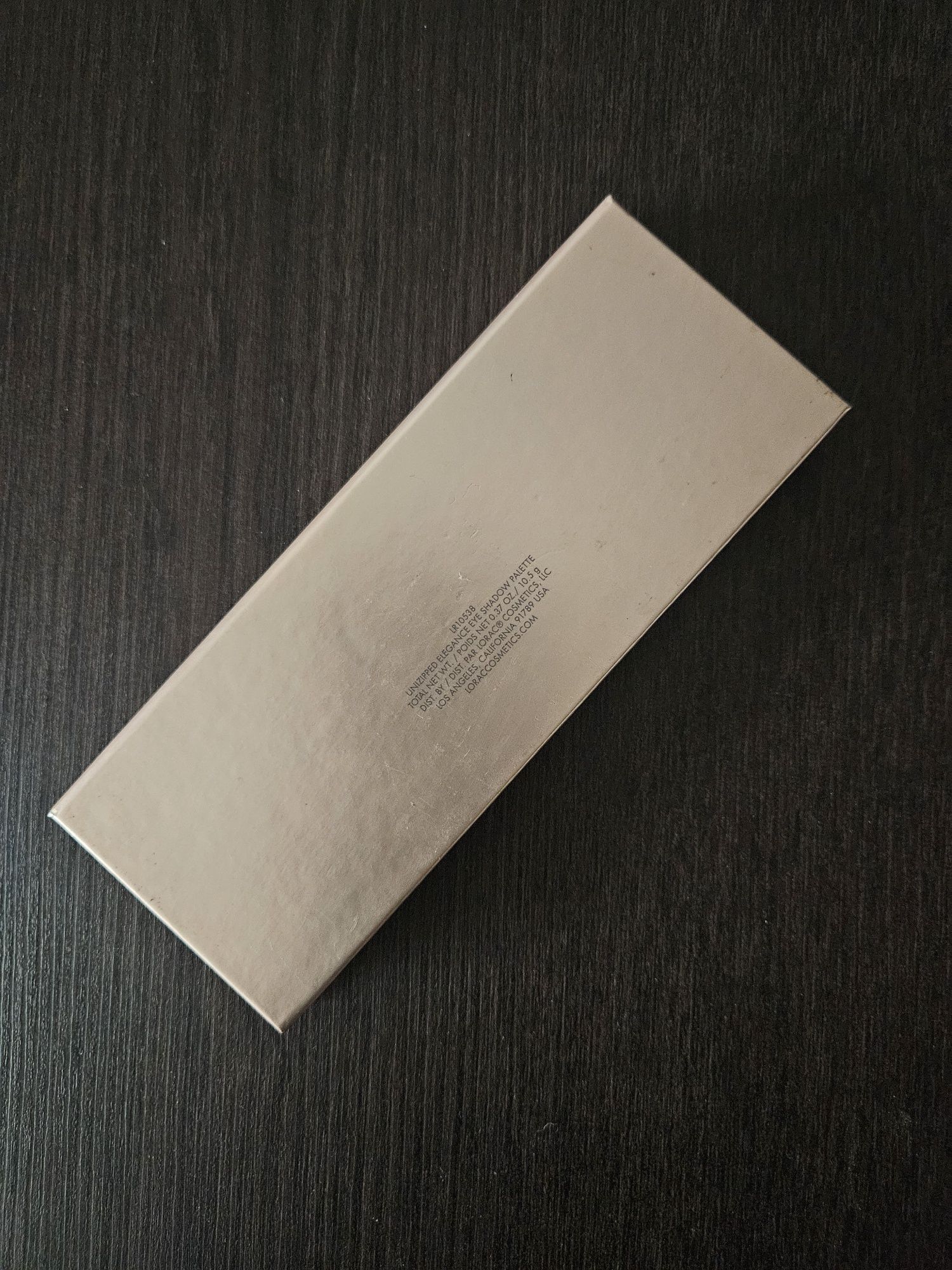 Lorac unzipped elegance paleta cieni do powiek