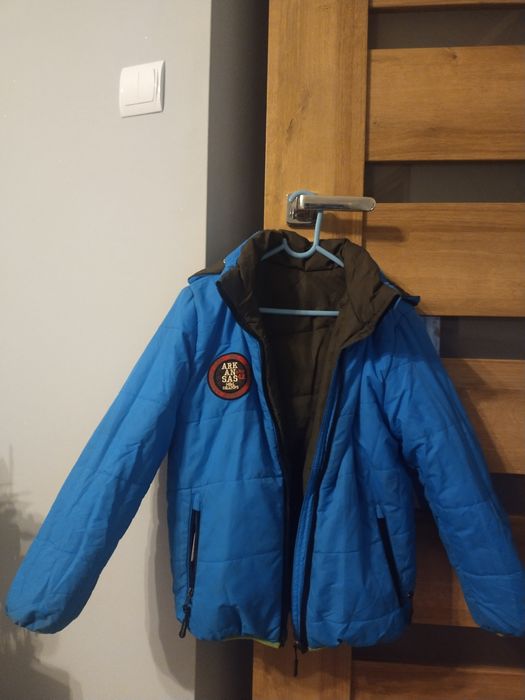 Kurtka zimowa dla chłopca rozmiar 122