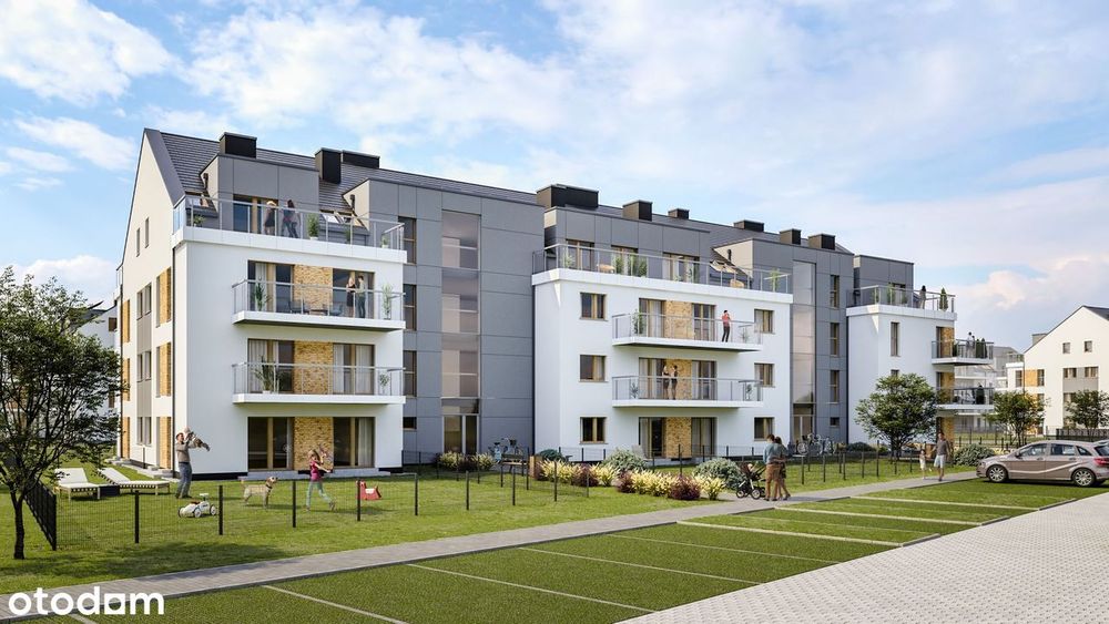 4-pokojowe mieszkanie 74m2 + balkon Bez Prowizji