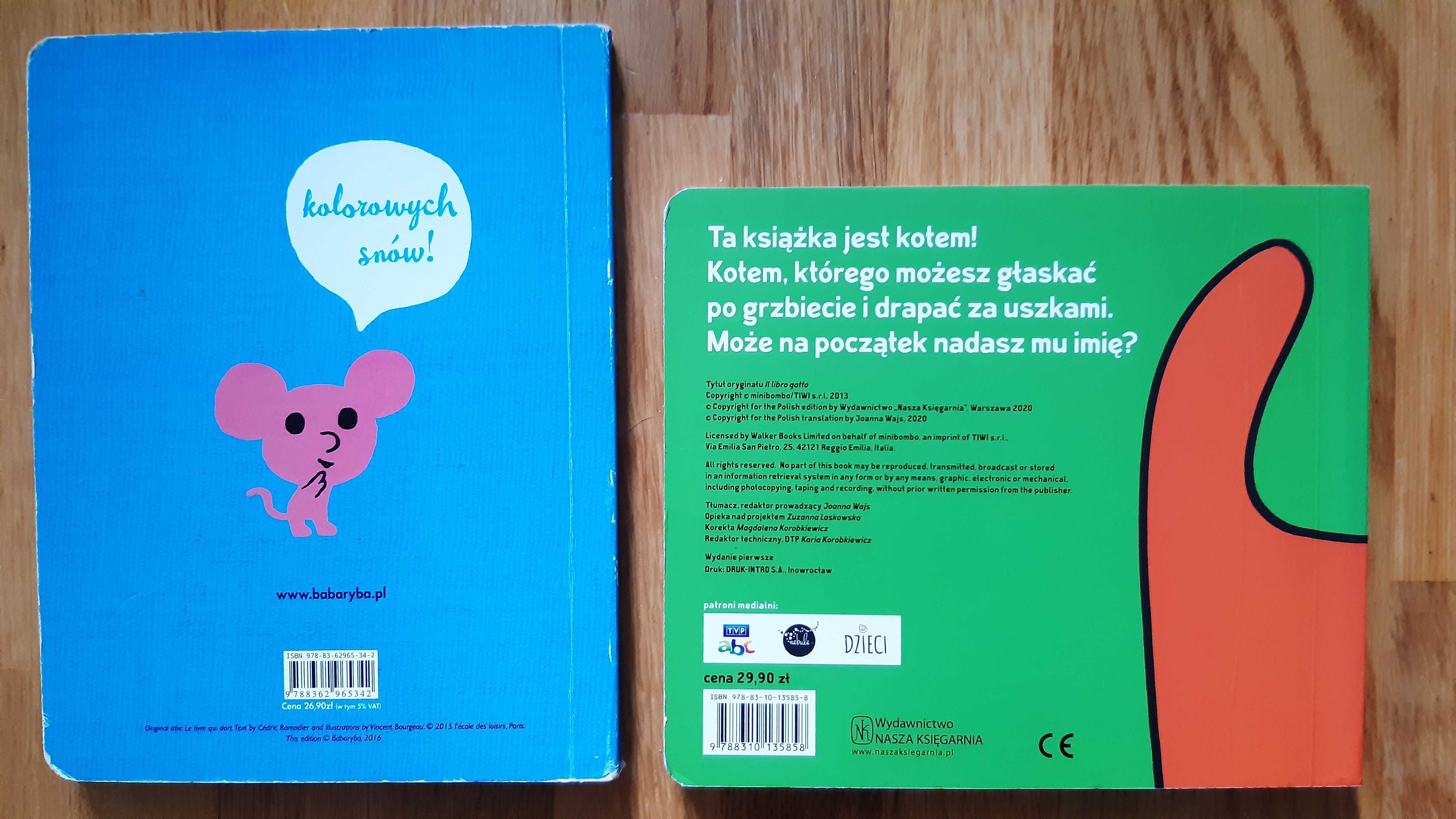 Zaśnij ze mną + Ta książka jest kotem