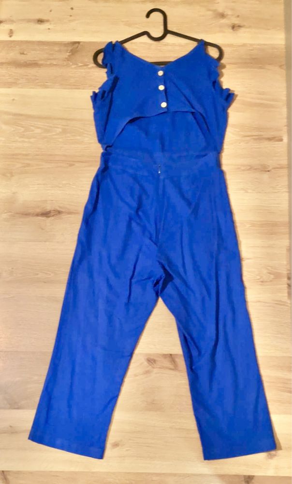 2 jumpsuit macacão Lanidor azul e Rüga coral tamanho M / 36