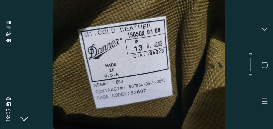 Buty us army/Danner rat 8/usmc/gore-tex