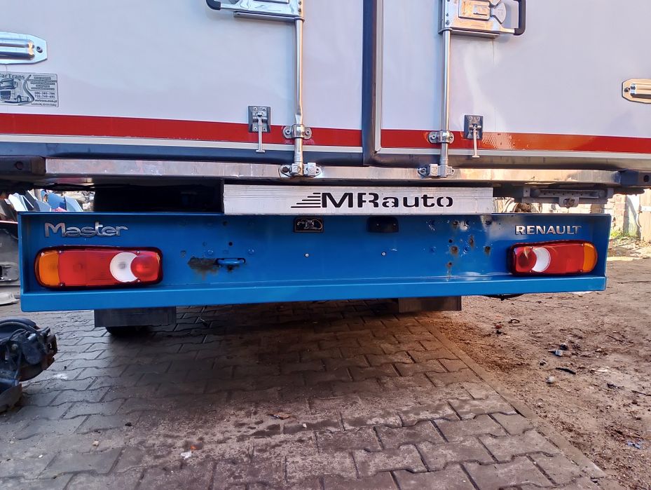 Zderzak tył tylny belka rama kontener lampy Master III 3 lift IV