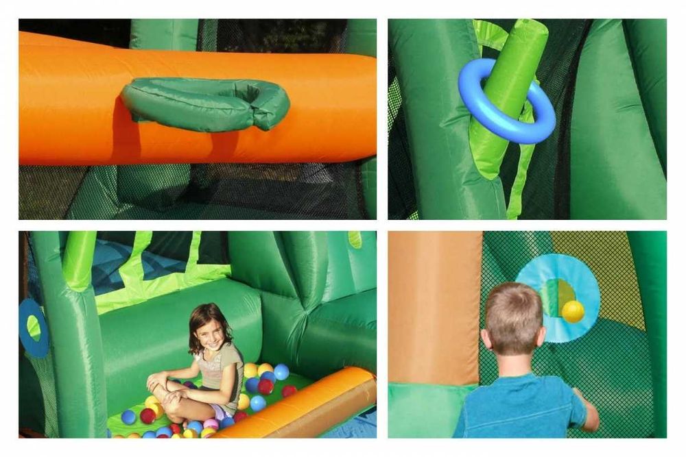 Dmuchany plac zabaw Happy Hop  wesoły słonik dmuchaniec zamek