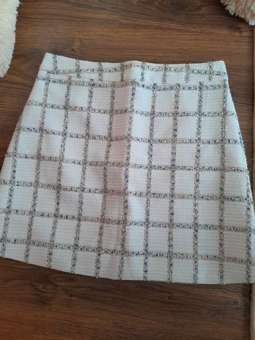Спідниця тепла в клітинку