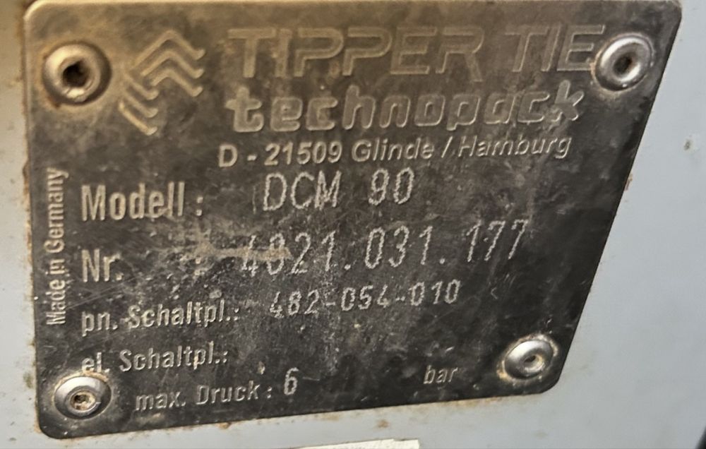 Напівавтоматичний кліпсатор Tipper Tie Technopack  DCM - 90