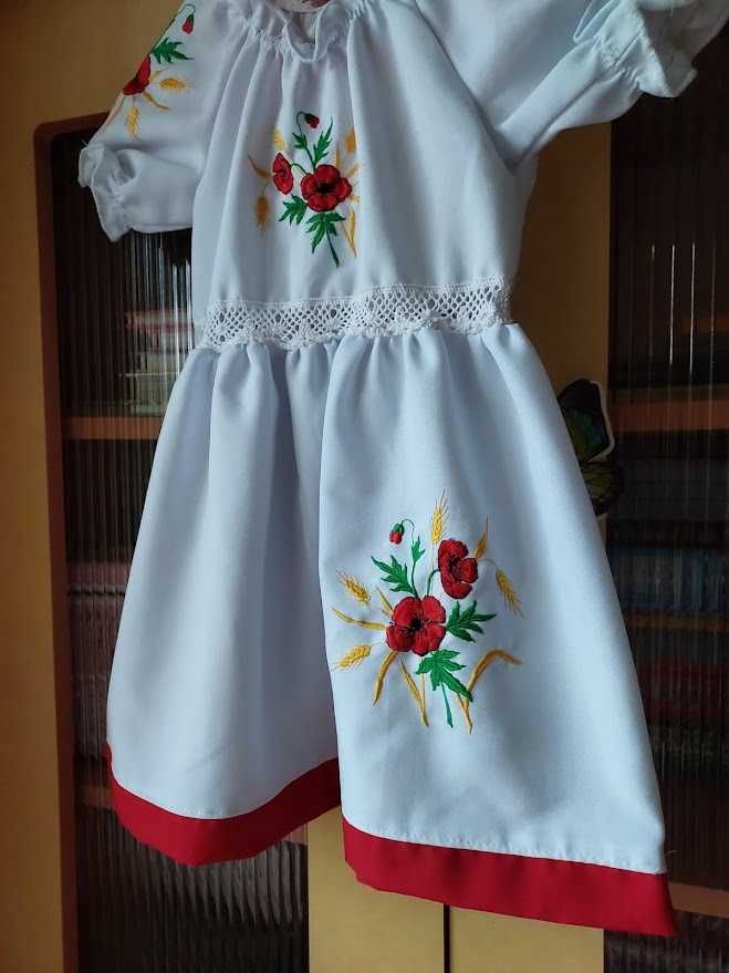 Вишиванка сукня плаття на зріст 98-104см