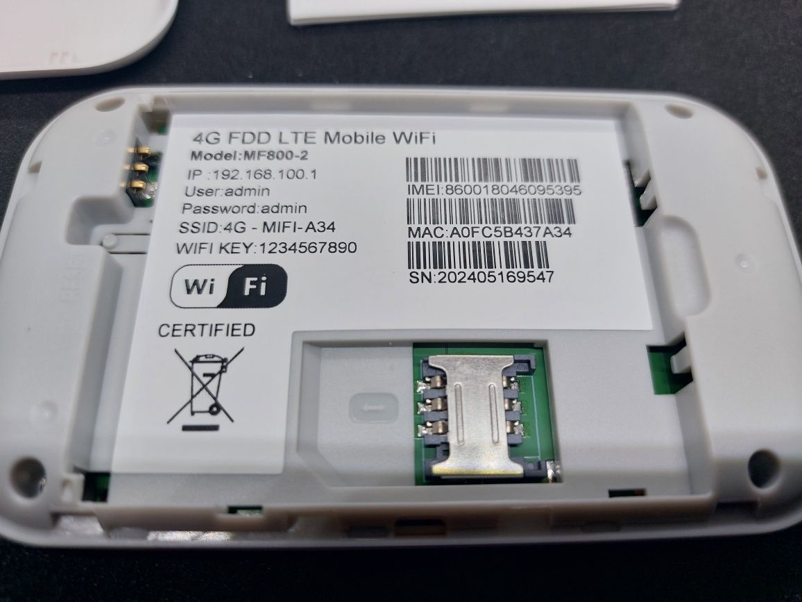 4g Wifi роутер (всі оператори) Новий