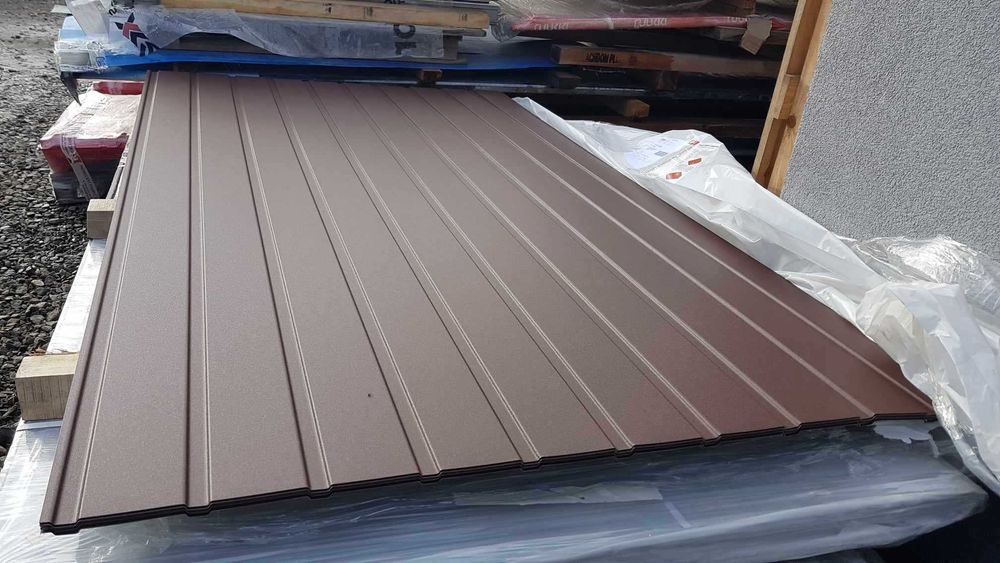 Gr0.50mm Blacha Trapezowa Stodoła, garaż,Elewacje II Gatunek od reki