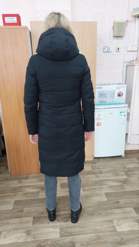 Зимовий пуховик (куртка-пальто)