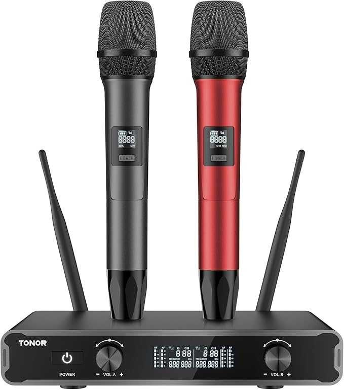 Zestaw bezprzewodowych mikrofonów Tonor TW450 + Gratis