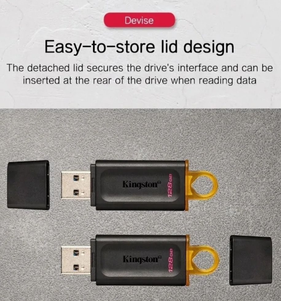 Pen Drive Usb - Kingston - 128 Gb - Portes de envio Grátis