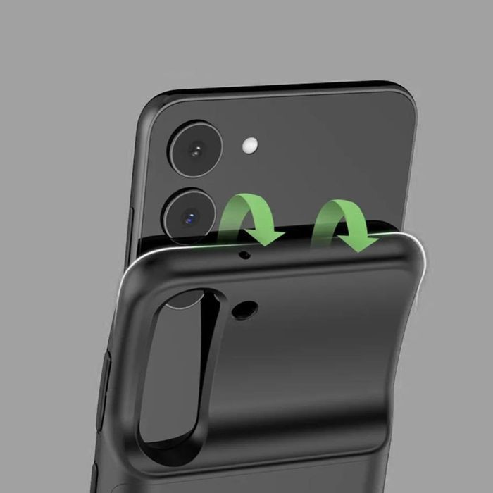 Etui Powercase 5000Mah Galaxy S24 Ultra Black