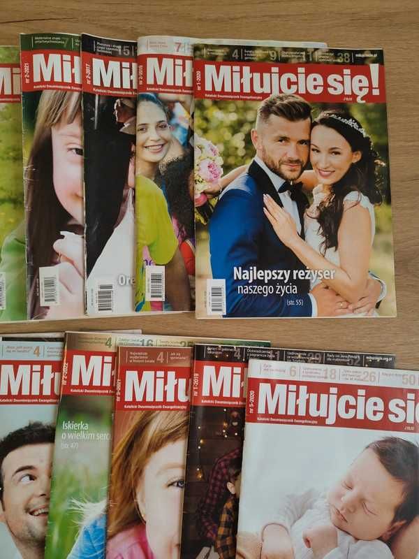 16 szt Miłujcie się czasopismo religijne