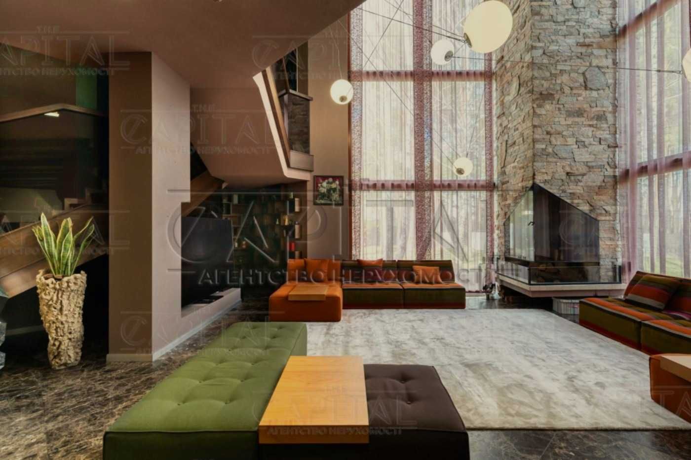 Аренда коттеджа 750m² участок 30ст, дом в ЛЕСУ с выходом на ОЗЕРО