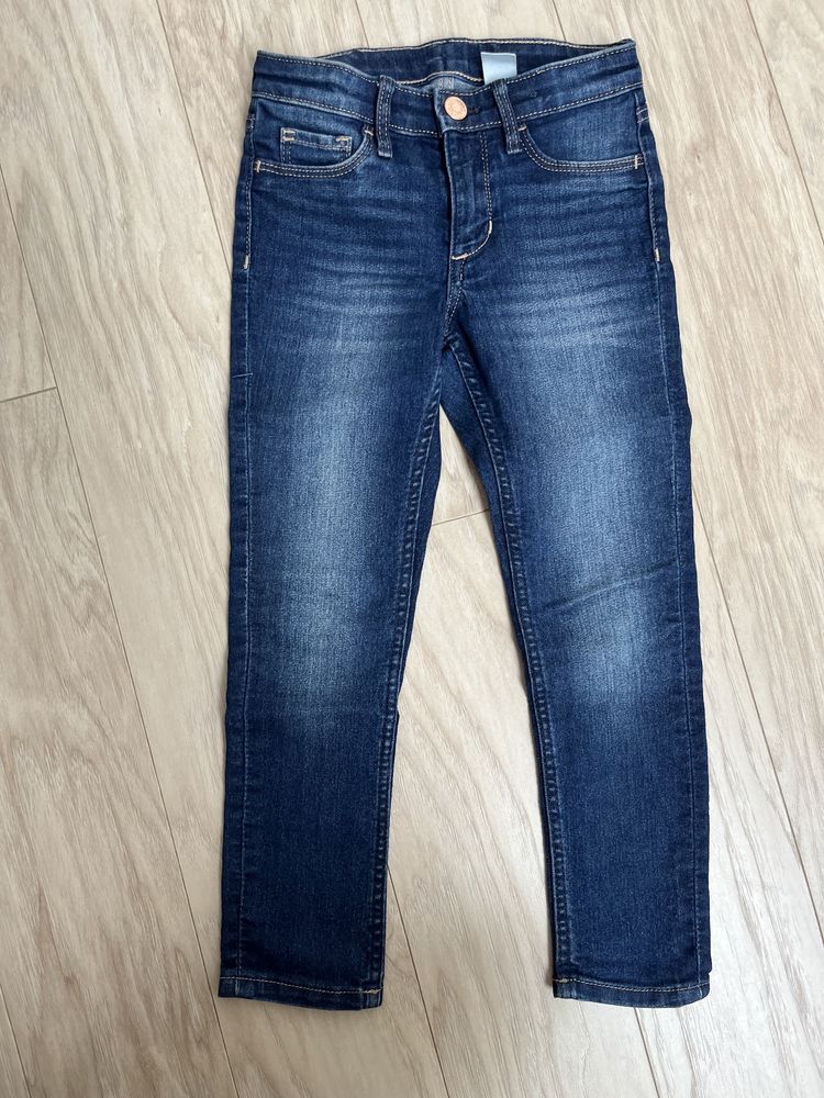 Jeans h&m skinny denim dzinsy 110