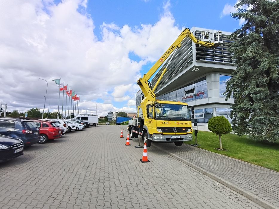 Zwyżka , Podnośnik koszowy 27m,Usługi Podnośnikowe, Braniewo , Elbląg