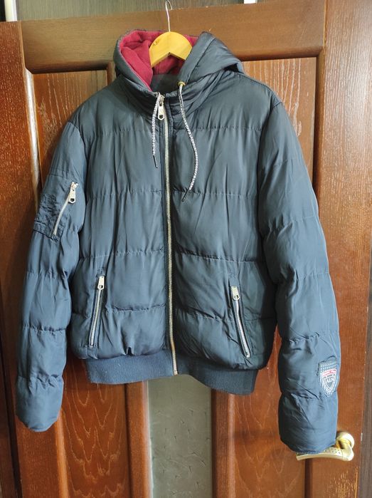 Чоловiча курта темно -синього кольору