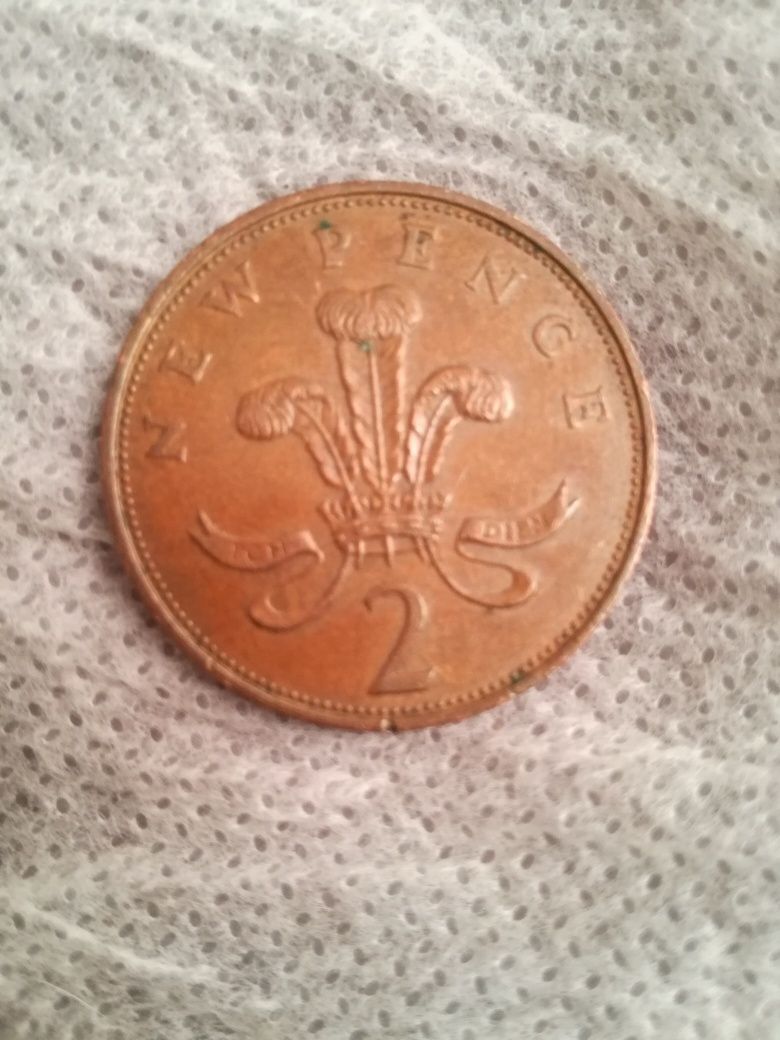 Moneta 2 New Pence 1971