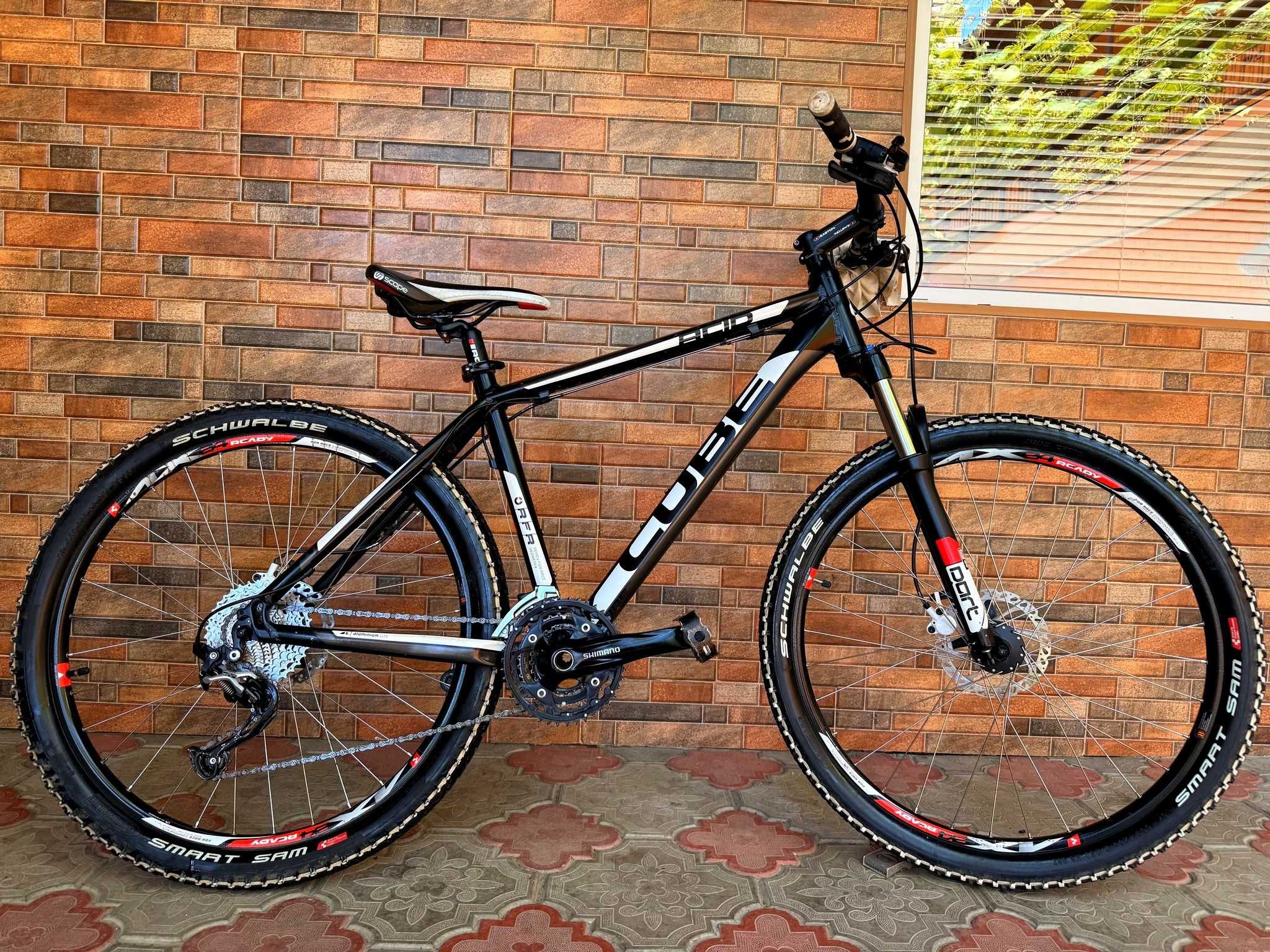 Велосипед CUBE 26"M-L" Shimano DEORE XT, ROCK SHOX Germany