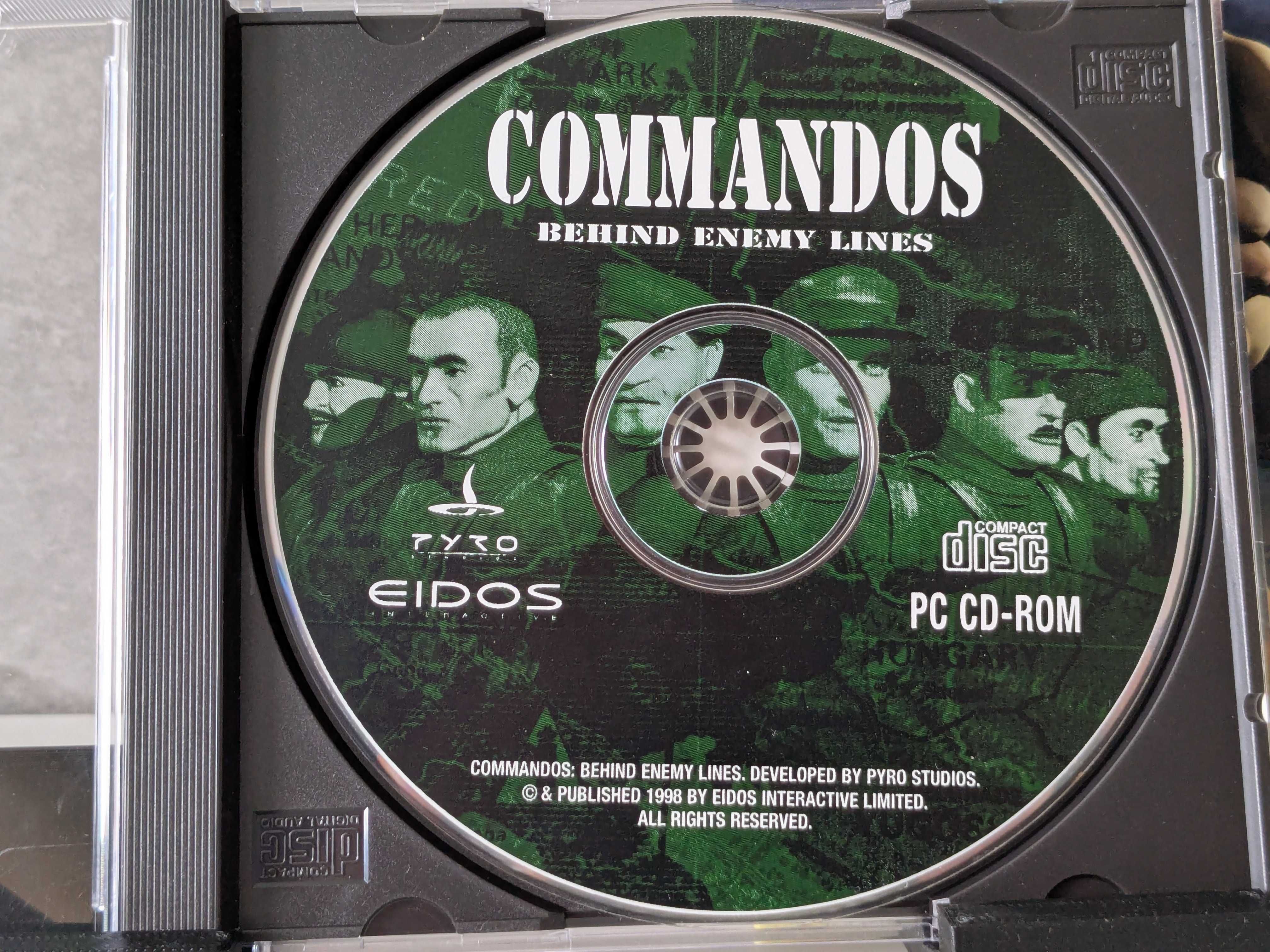 Gra Commandos: Behind Enemy Lines Big Box PC CD ENG z 1998 r.