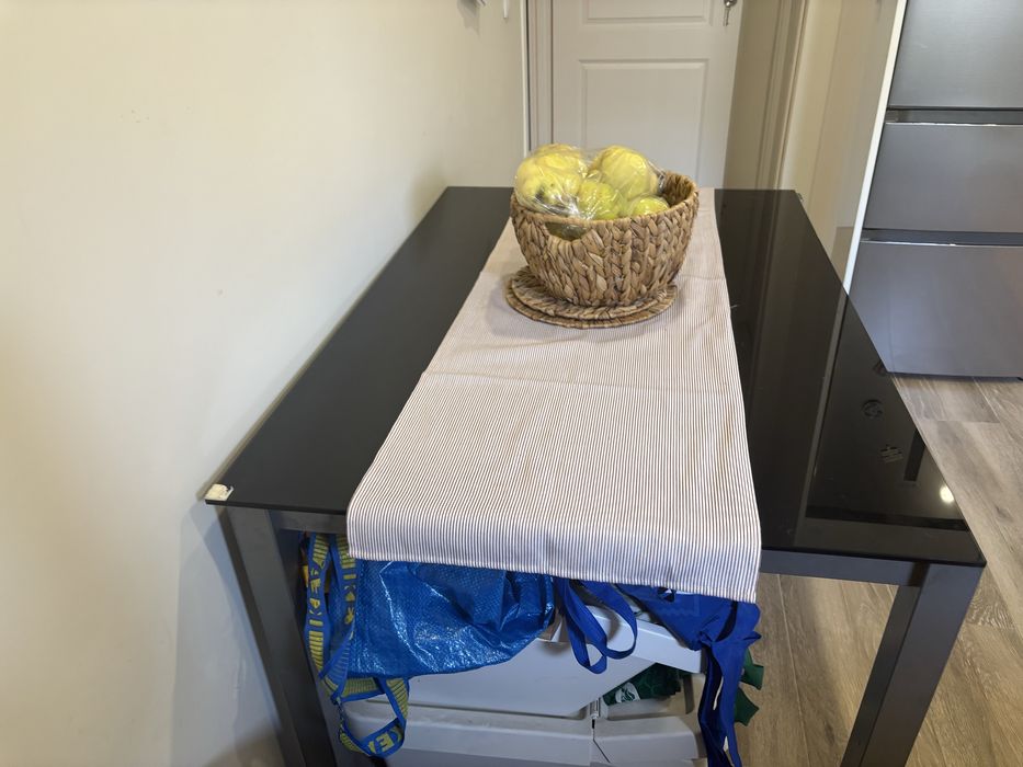 Mesa de vidro temperado