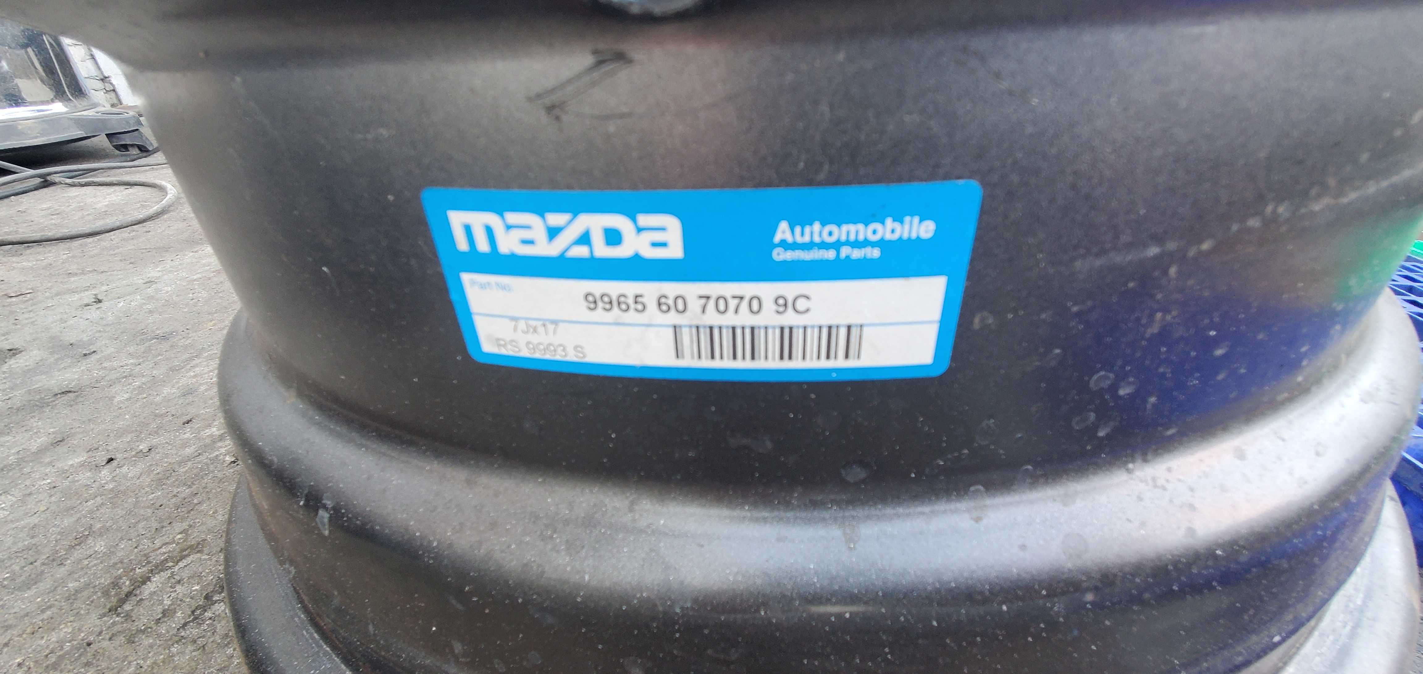 Диски 5 114,3 R17 Mazda CX-3, CX-5, CX-7, 7J ET50, Оригіна 9965607709С