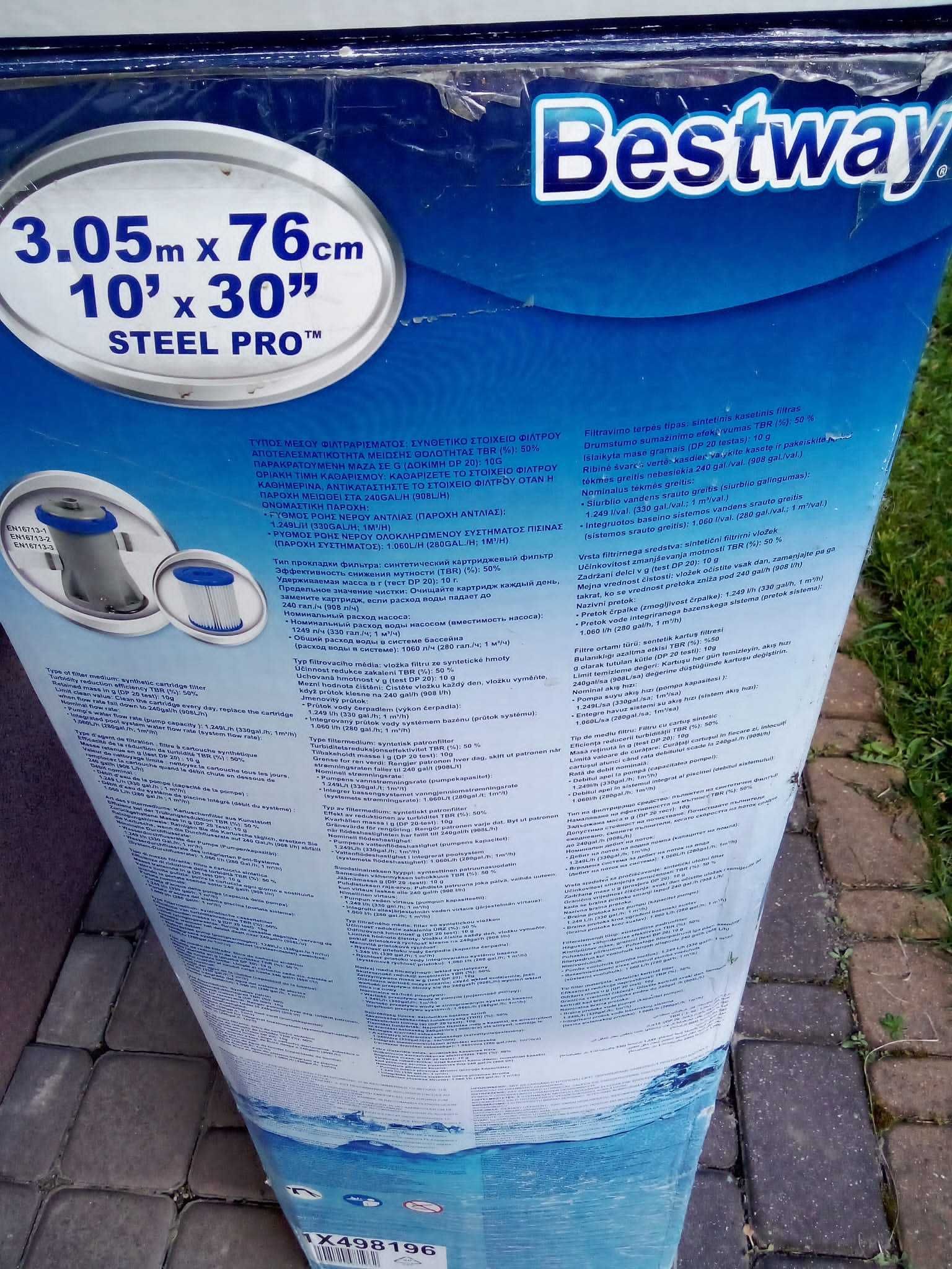 Basen Bestway. Używany ale kompletny bez uszkodzeń