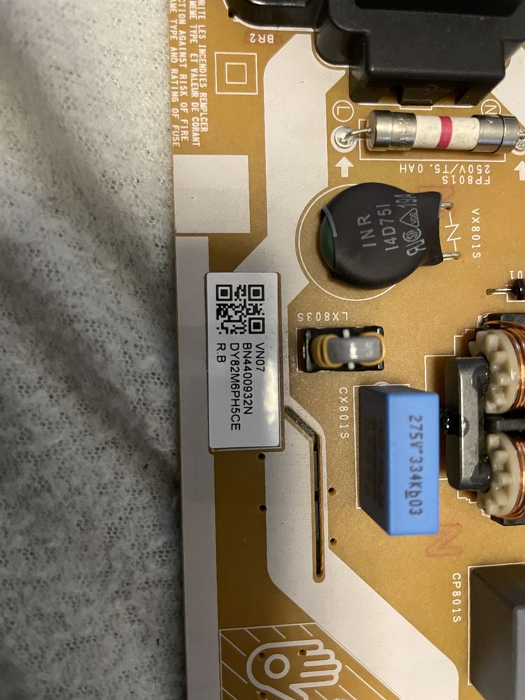 Fonte de alimentação SMART TV Samsung semi-novo